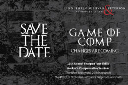 Lind Jensen Skills Seminar Save the Date